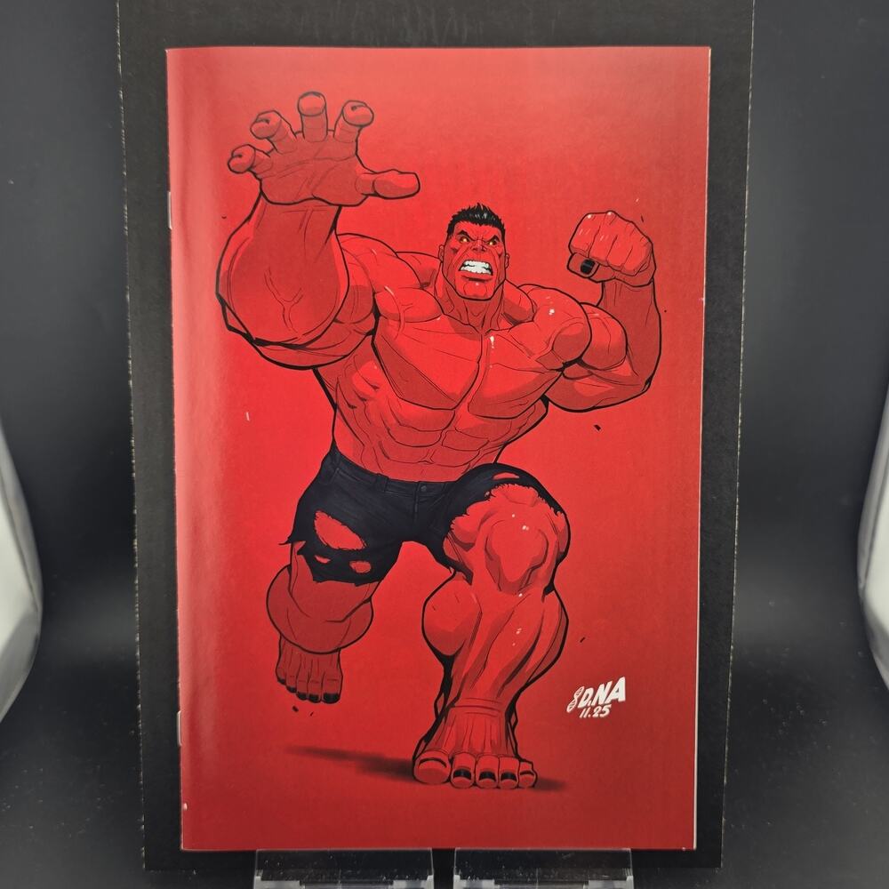 AVENGERS 35 David Nakayama Color Block Red Virgin Variant 1:50 NM Red Hulk MARVE